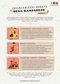 Inventarisasi Budaya Daerah Banjarejo