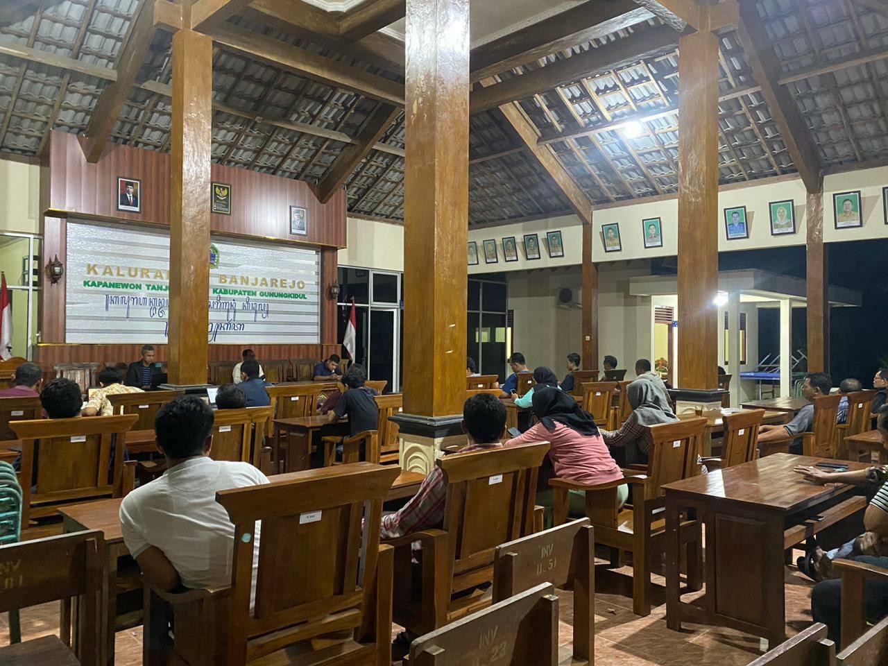 Rapat Pembahasan APBKal Banjarejo Tahun 2024